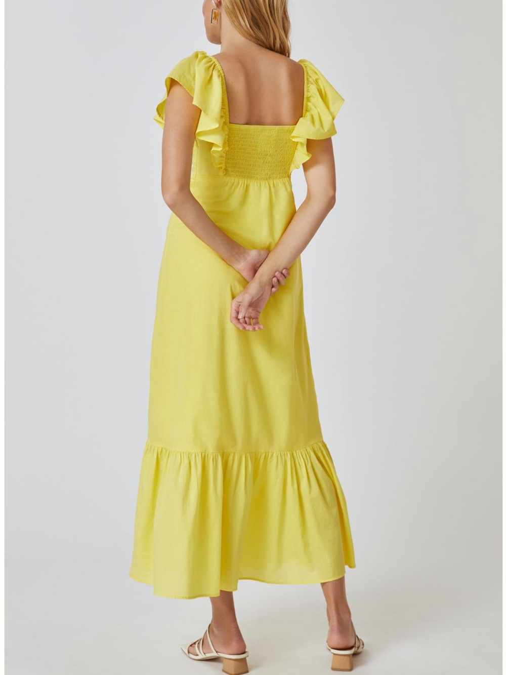 Farm Rio x Anthropologie Ruffle
Midi Dress - Picture 2 of 4